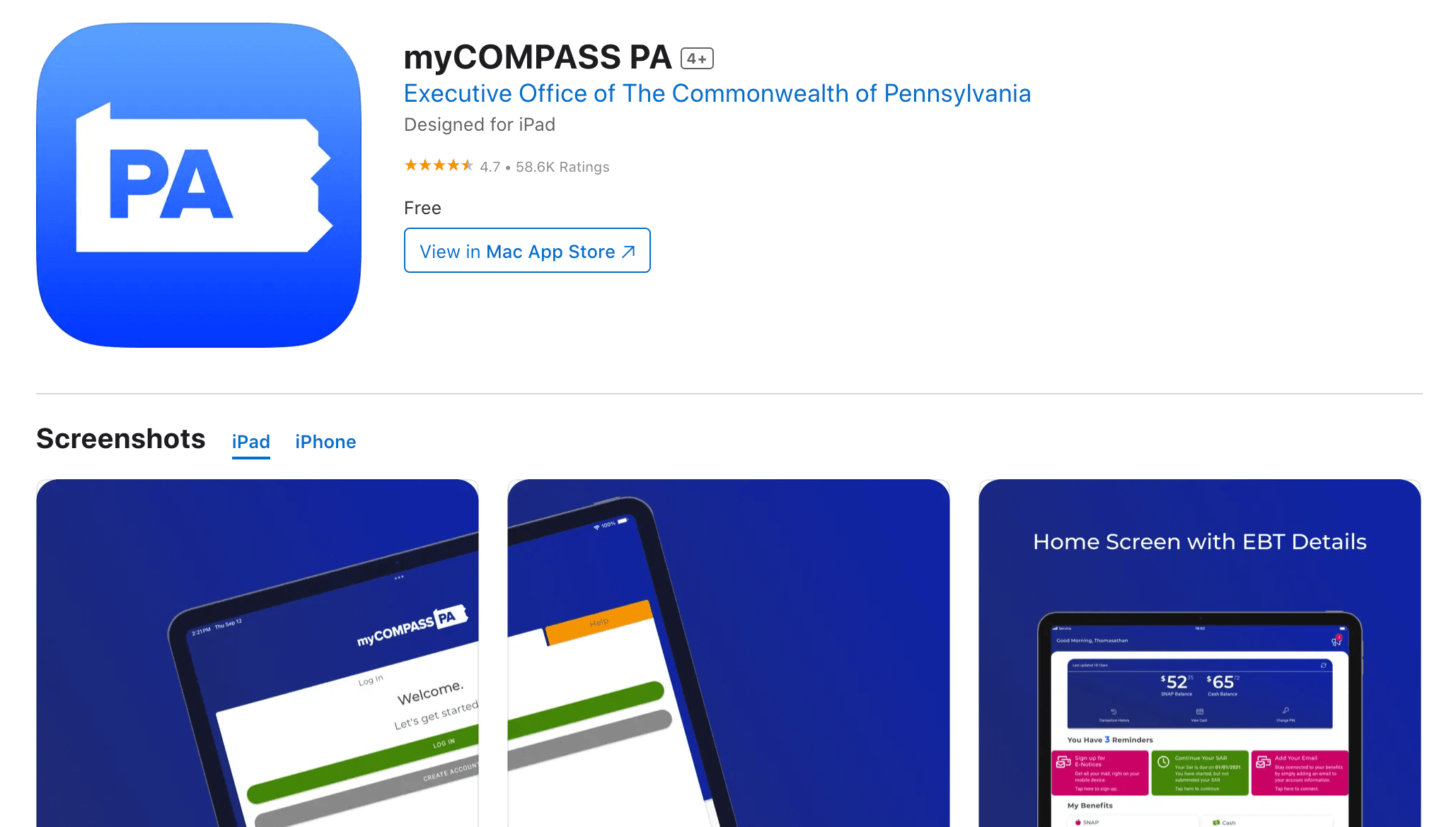 MyCOMPASS PA